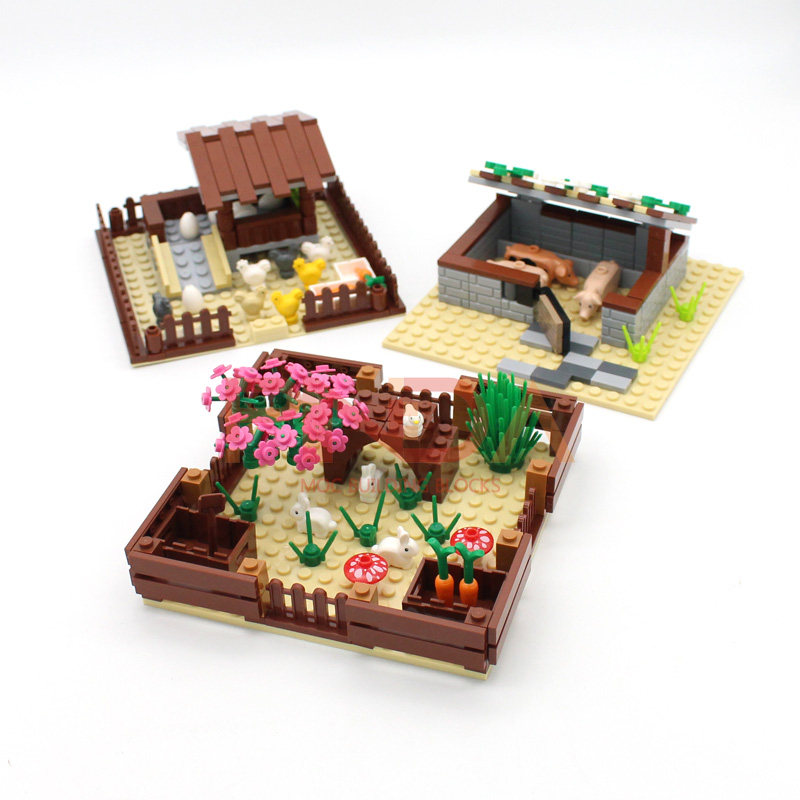 Urban Farming For Kids - Конструктор MOC «Городская ферма» для детей,